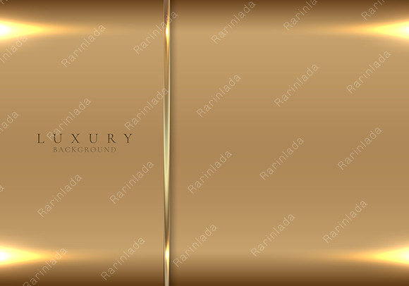Download 3D Golden Metallic Luxury Background - Gold Collection
